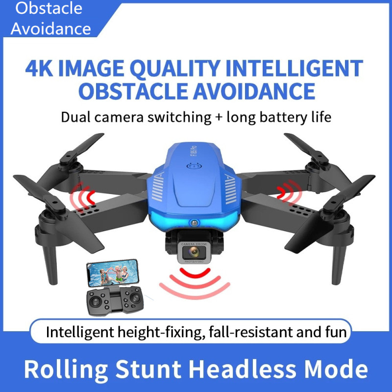Drone Smart Rc Foldable - Drone RC Pieghevole con Fotocamera 4K
