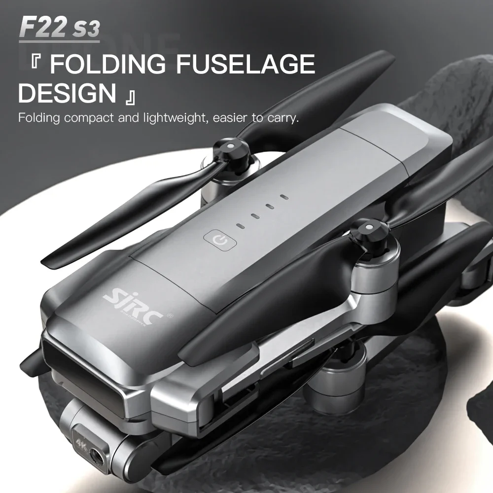 Drone Rc Land - Quadricottero RC pieghevole SJRC F22 S3