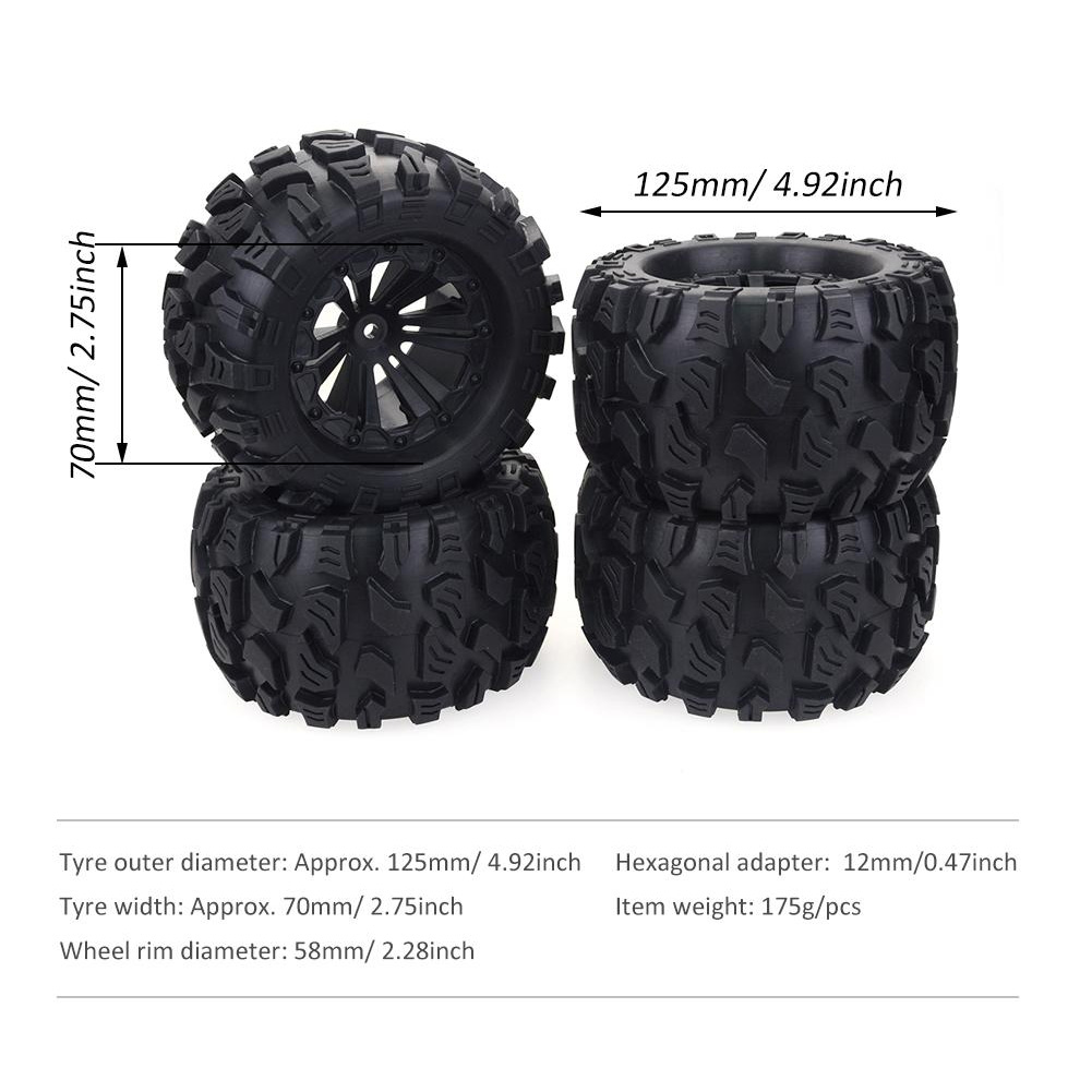 Rc Rock Crawler - ZD Racing 4 pz 125MM 1/10