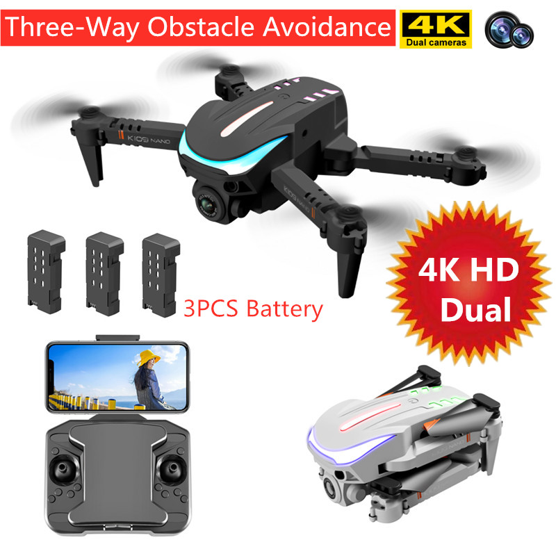 Drone Smart Rc Foldable - Evitamento ostacoli a tre vie Quadcopter