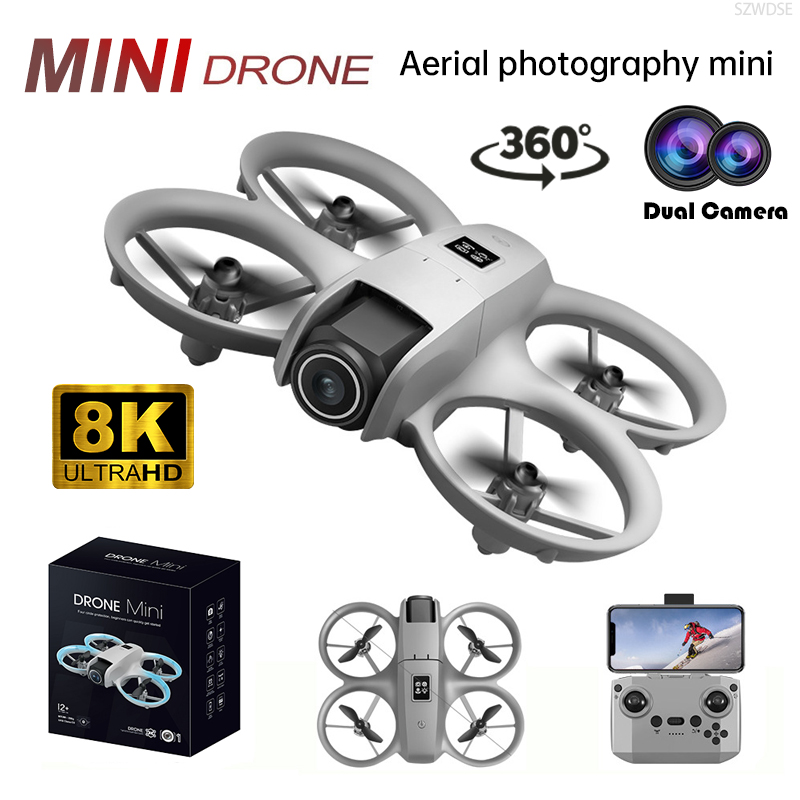 Drone Rc Explorer - Mini Drone Professionale con Fotocamera 8K,