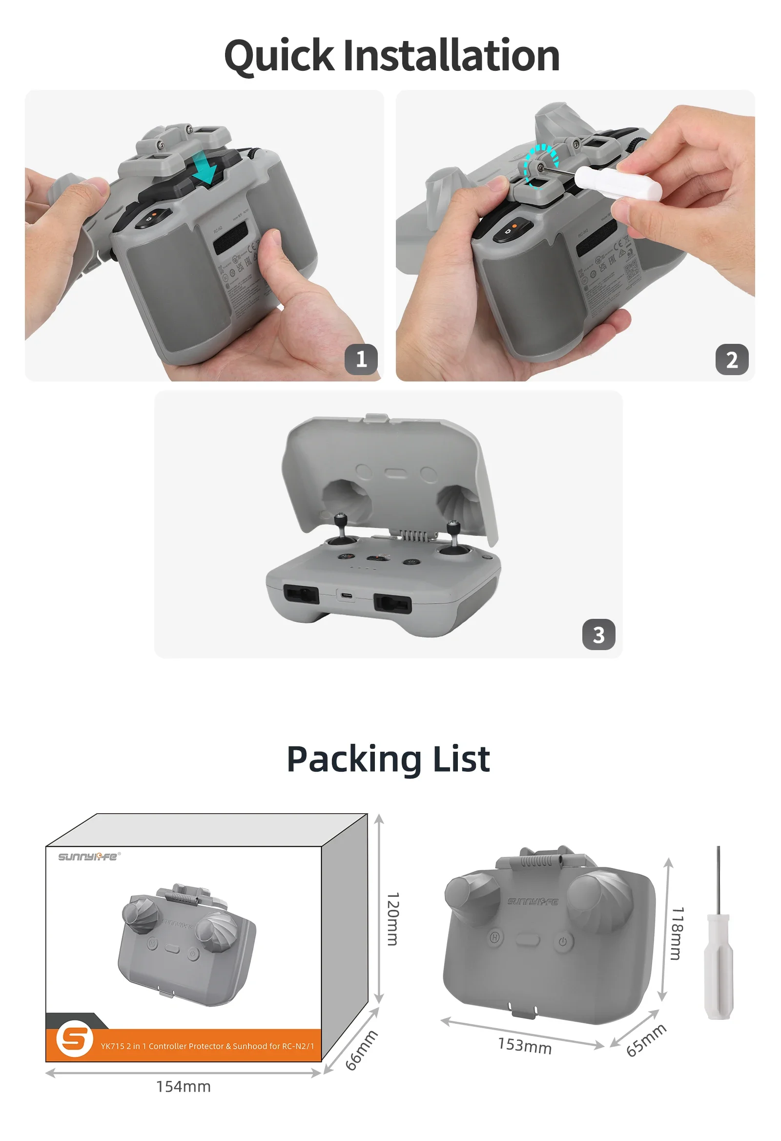 2 in 1 Controller Protector Su - Drone Rc N2 recensione e prezzo