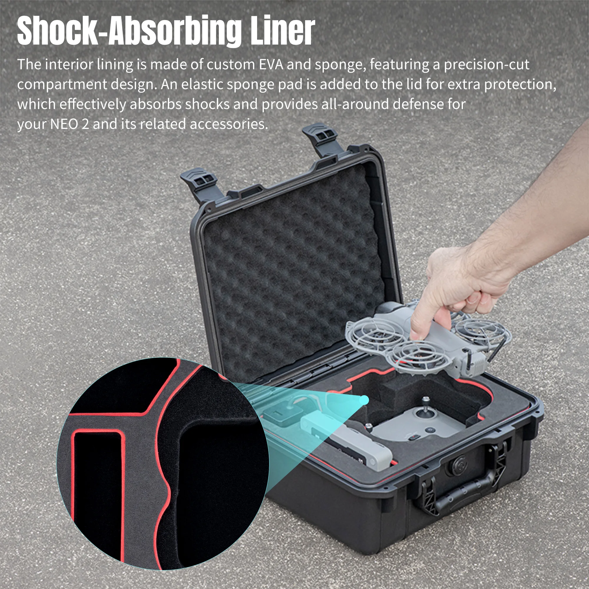 Per DJI Neo 2 Custodia portati - Drone Dji Rc N3 recensione e prezzo