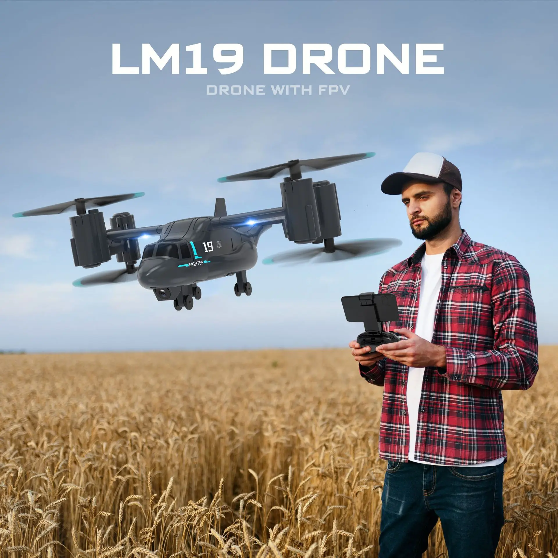 LM19 Elicottero telecomandato  - Drone Rc Land recensione e prezzo