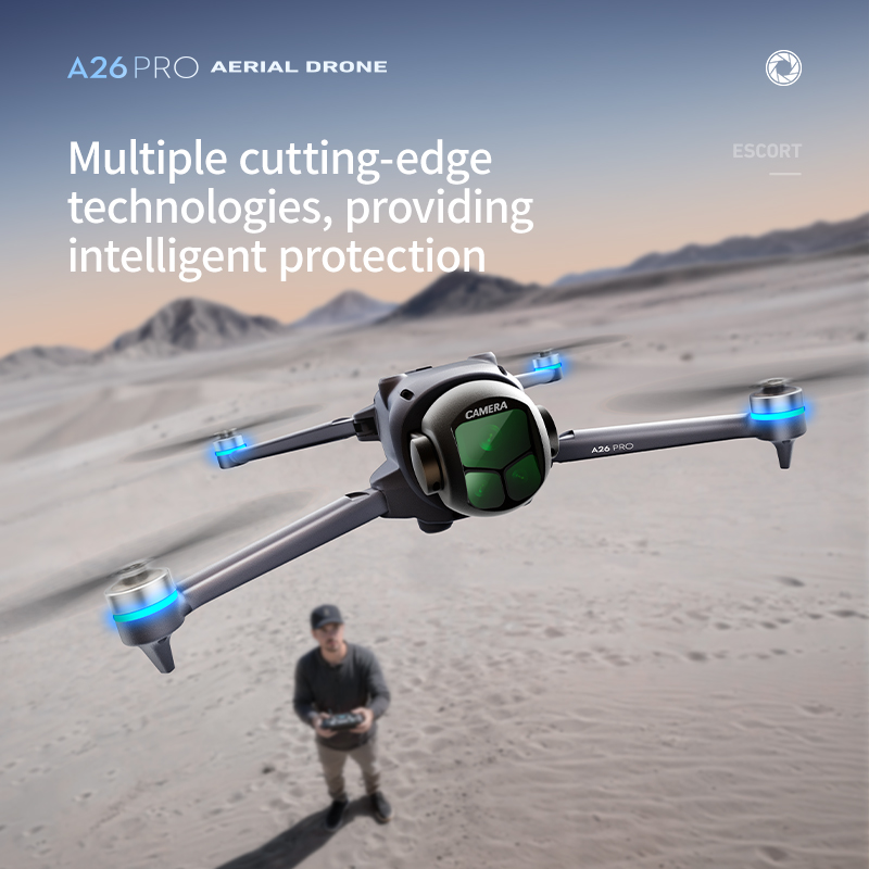 Drone A26Pro Lenovo con Motore - Drone Smart Rc Foldable recensione e prezzo
