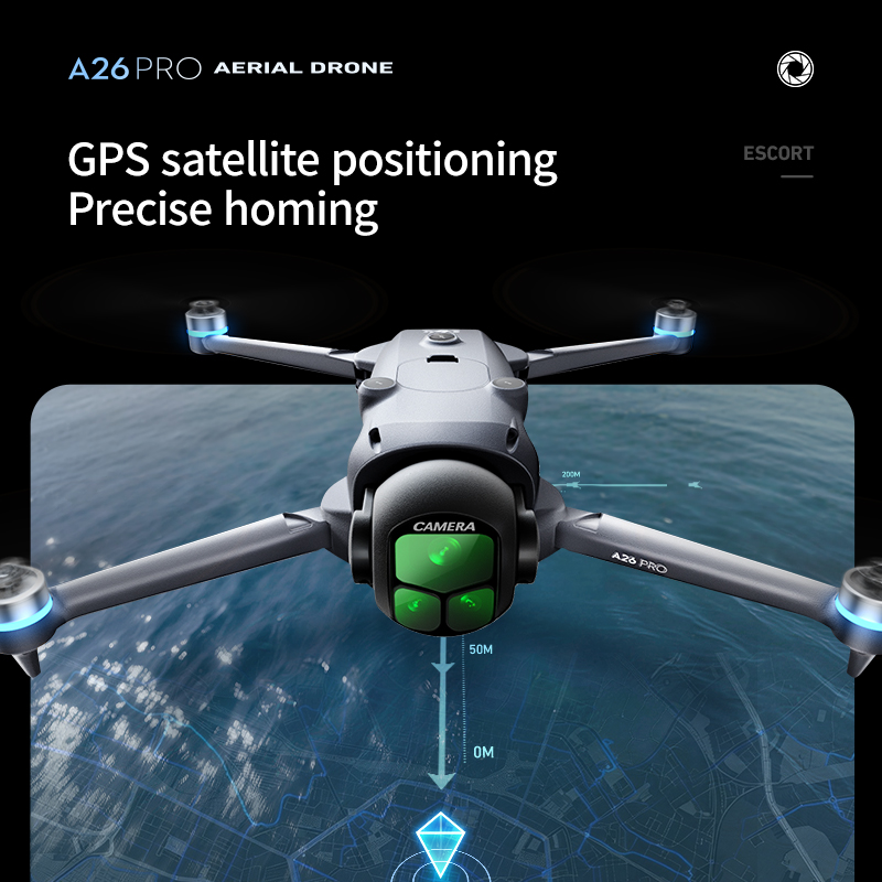 Drone A26Pro Lenovo con Motore - Drone Smart Rc Foldable recensione e prezzo