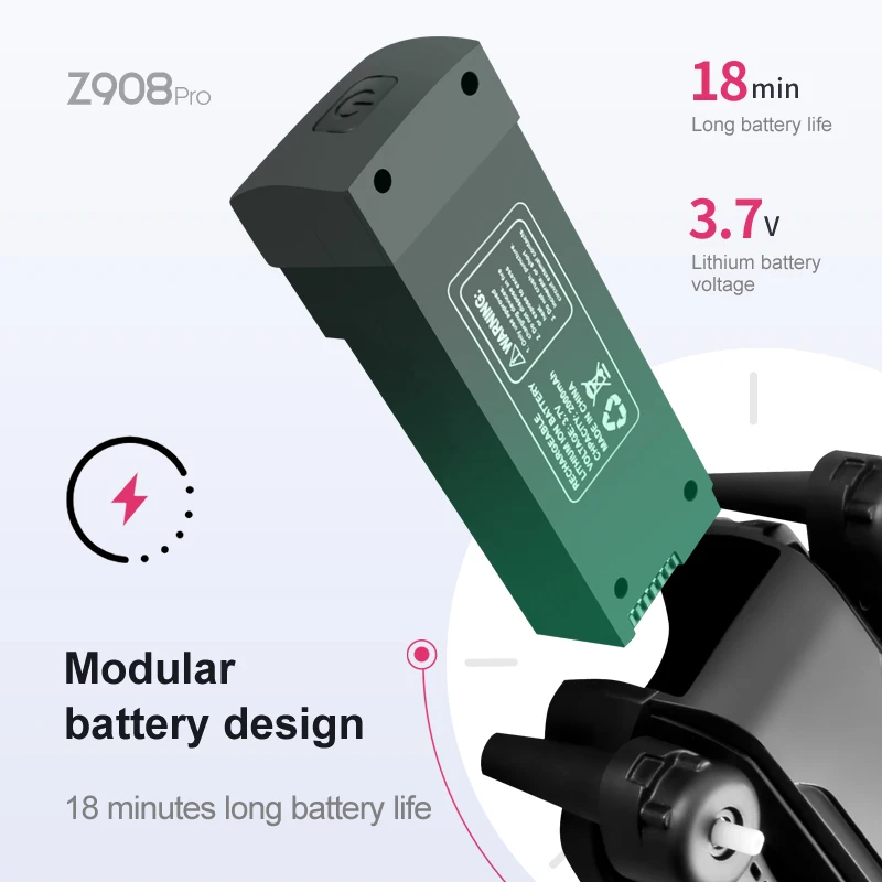 Z908 Pro Max Drone Batteria 3. - Drone Rc Pro 2 recensione e prezzo