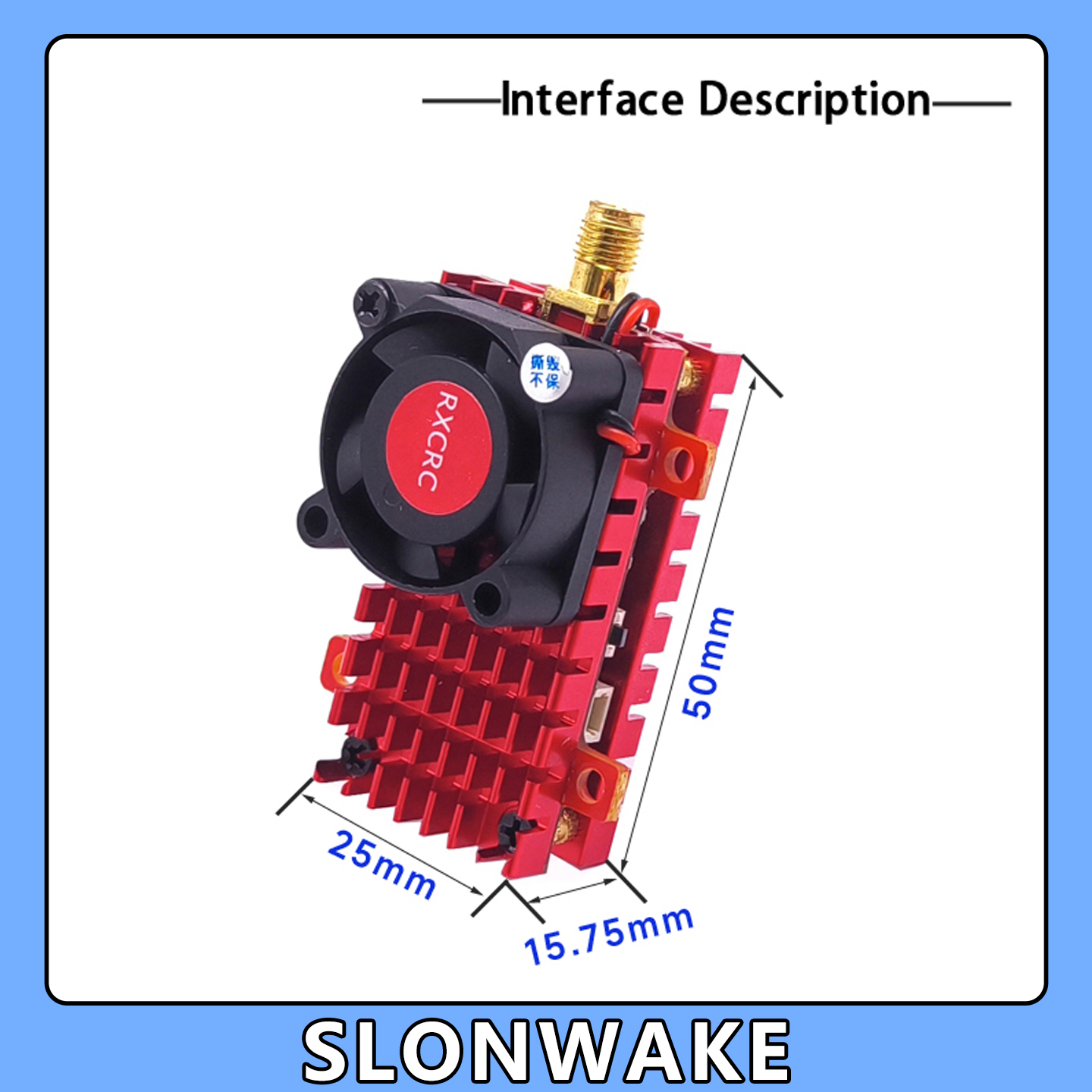 SLONWAKE 5.8G 2W VTX FPV 1800T - Drone Rc Explorer recensione e prezzo