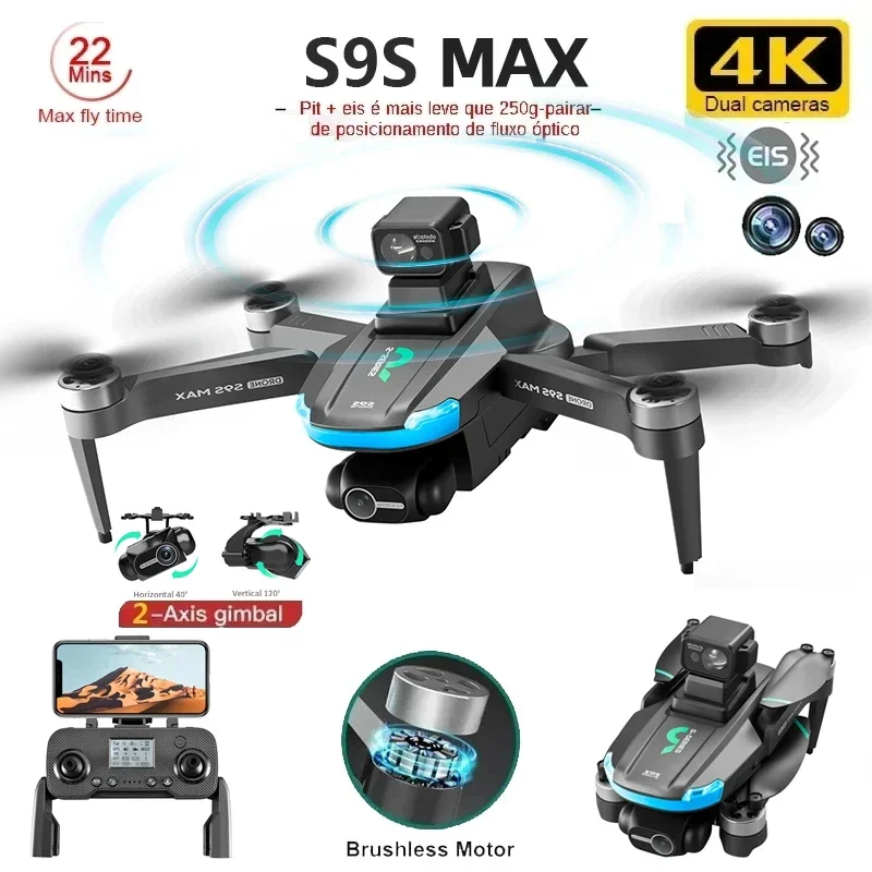 NUOVO S9S MAX MINI Drone 4K 2  - Drone Rc Explorer recensione e prezzo