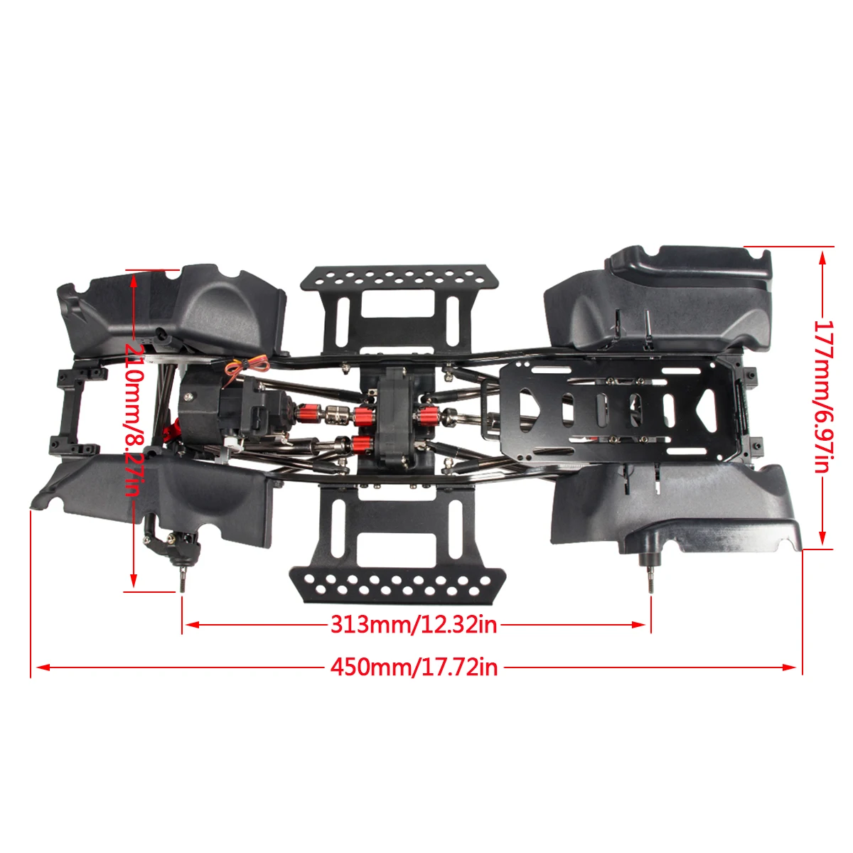 1/10 RC Crawler Chassis Kit co - Rc Rock Crawler recensione e prezzo