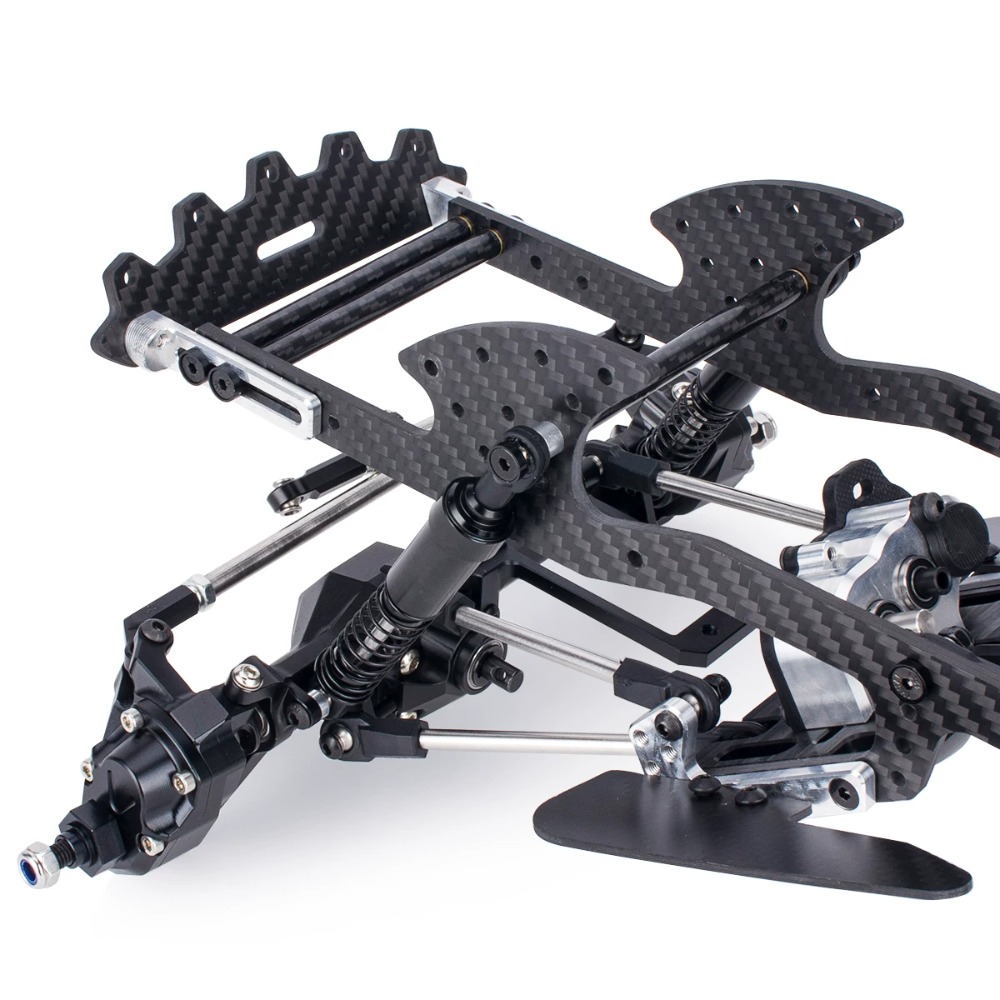Set telaio in fibra di carboni - Rc Rock Crawler recensione e prezzo