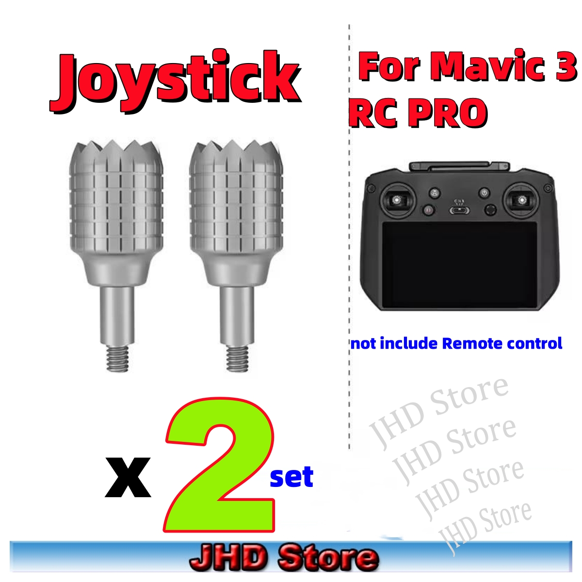 Joystick Per JHDDJI Mavic 3/RC - Drone Dji Rc Pro 2 recensione e prezzo