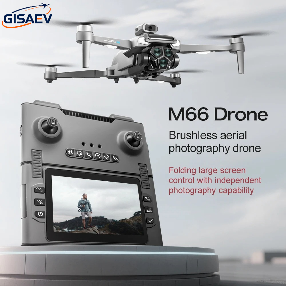 Drone GISAEV M66 con Telecoman - Drone Smart Rc Foldable recensione e prezzo